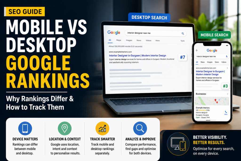 Mobile vs Desktop Google Rankings: 10 Proven Ways to Track the Differences