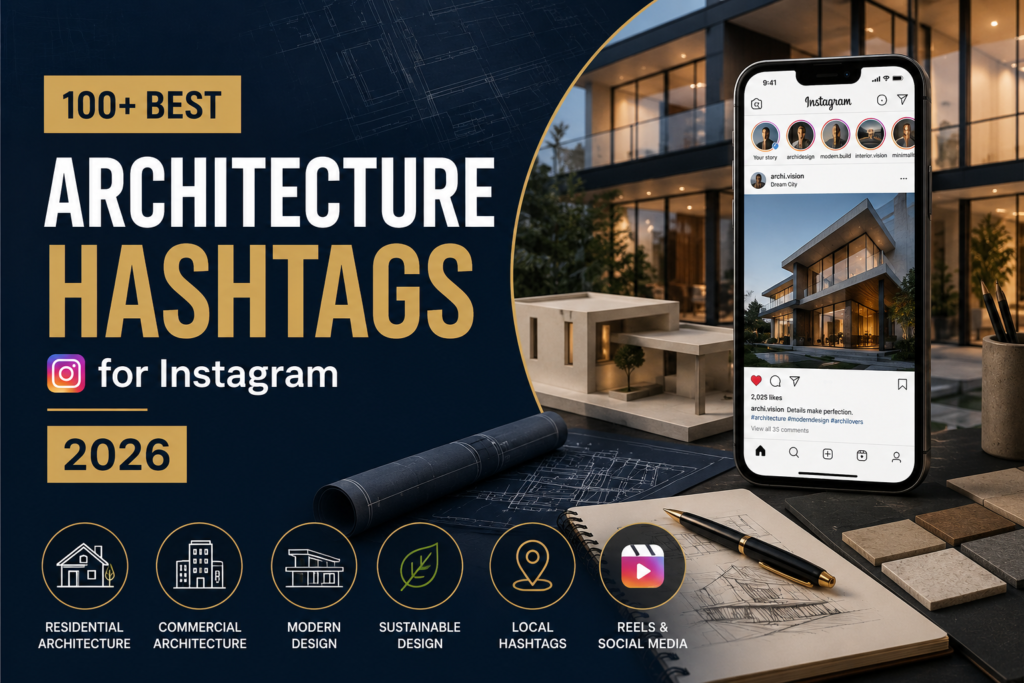 Architecture Hashtags for Instagram
