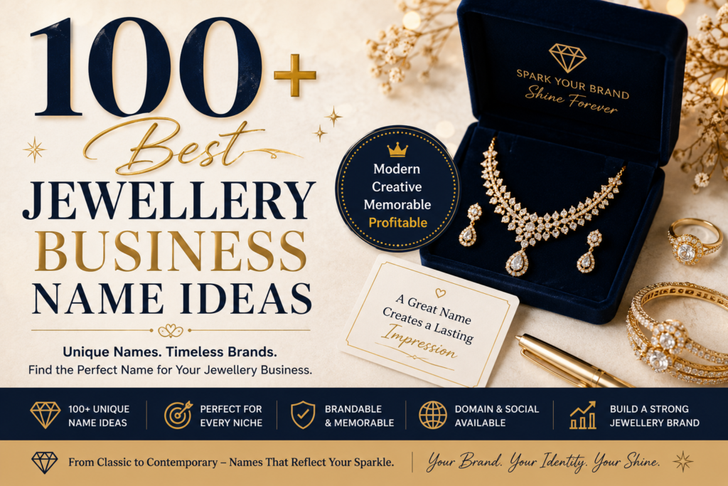 Jewellery Business Name Ideas