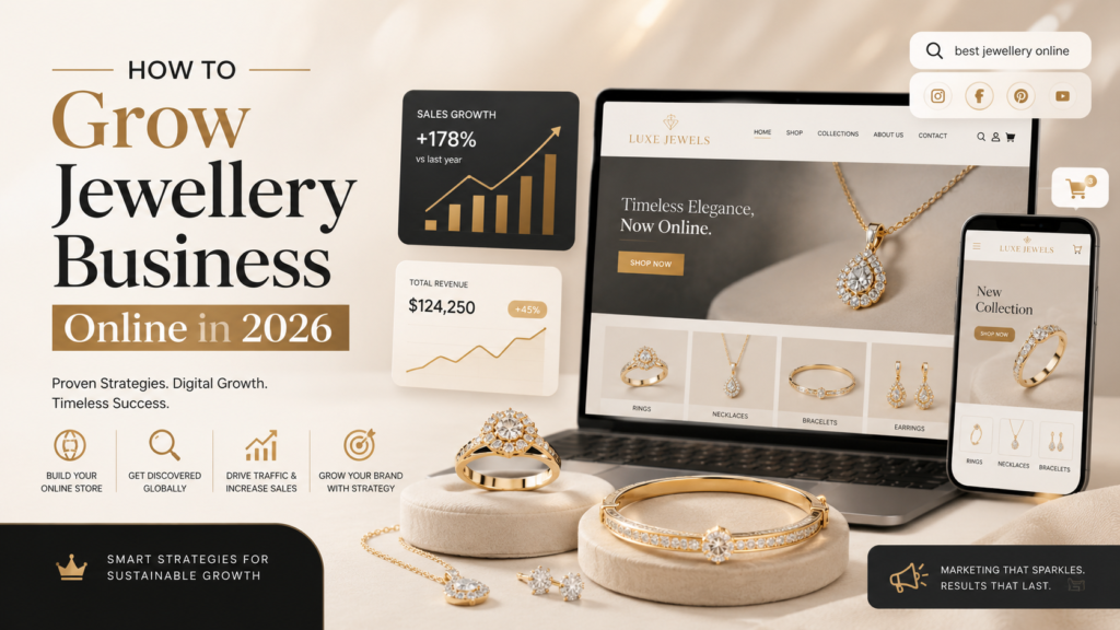 How to Grow Jewellery Business Online in 2026