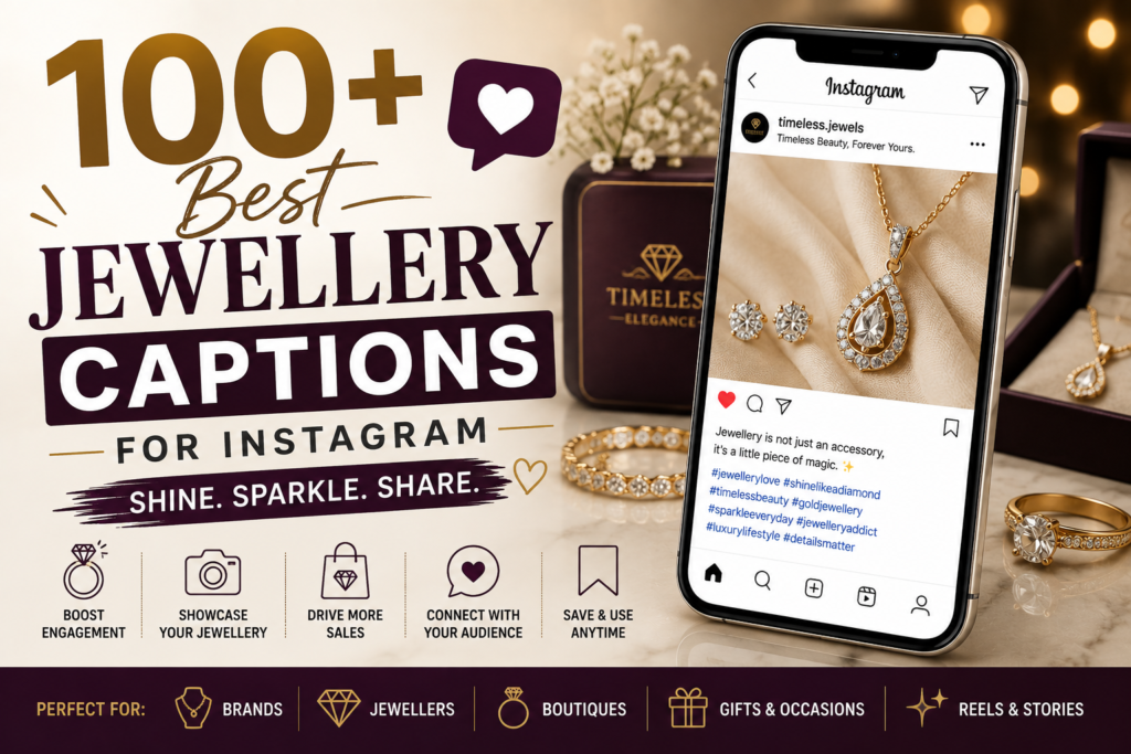 Jewellery Captions for Instagram