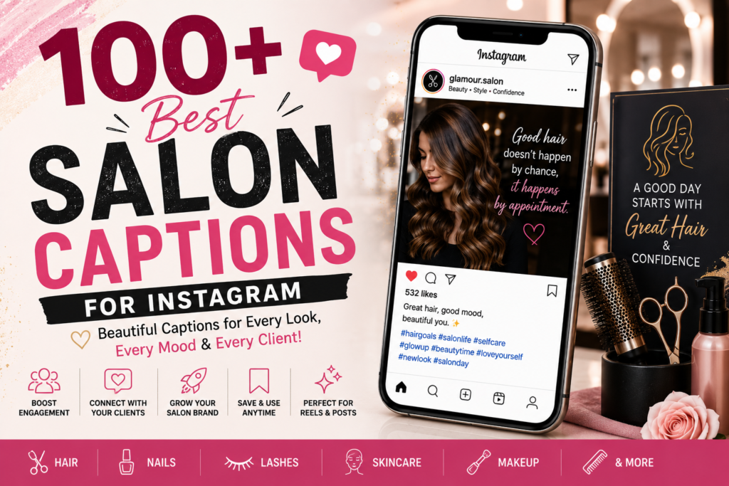 Salon Captions for Instagram